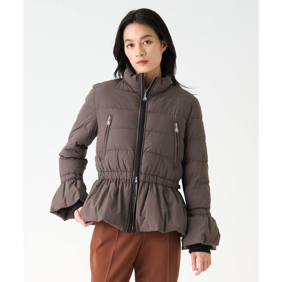 ランバン コレクション LANVIN COLLECTION ジャケット （ブラウン 