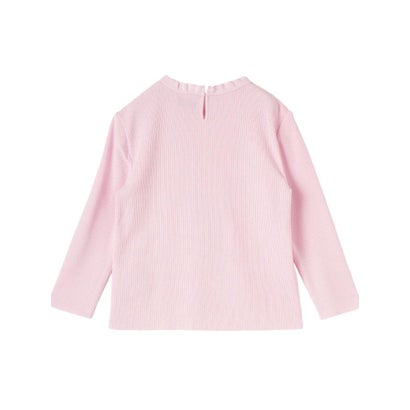 ランバン コレクション LANVIN COLLECTION 14ゲージレースデザインニット （ライトピンク）｜詳細画像