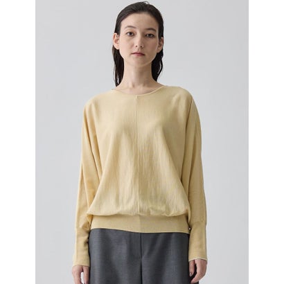 ランバン コレクション LANVIN COLLECTION Vネック ドルマン風デザインニット （ベージュ）｜詳細画像