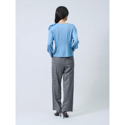 ランバン コレクション LANVIN COLLECTION 2/72バンデーラ天竺カットソー （ブラック）｜詳細画像
