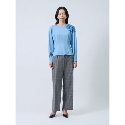 ランバン コレクション LANVIN COLLECTION 2/72バンデーラ天竺カットソー （ピンク）｜詳細画像