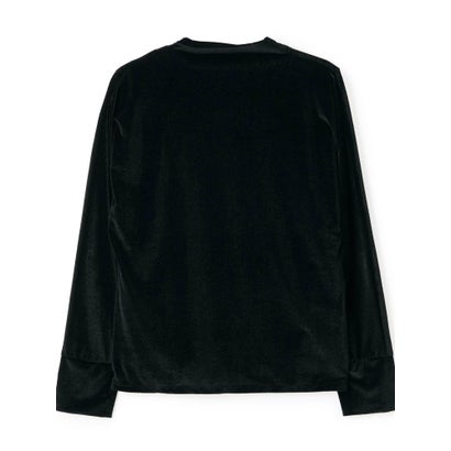 ランバン コレクション LANVIN COLLECTION シアーベロア タックスリーブトップス （ホワイト）｜詳細画像