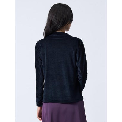 ランバン コレクション LANVIN COLLECTION シアーベロア タックスリーブトップス （ホワイト）｜詳細画像