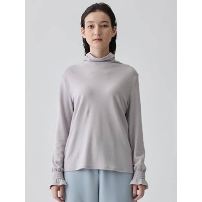 ランバン コレクション LANVIN COLLECTION ミラノリブカットソー （ブラック）｜詳細画像