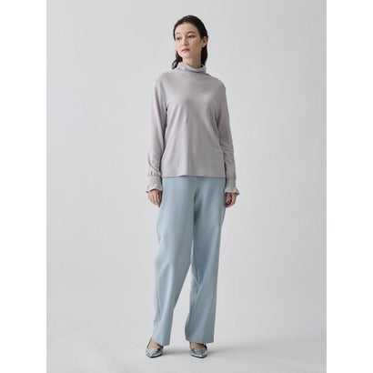 ランバン コレクション LANVIN COLLECTION ミラノリブカットソー （ブラック）｜詳細画像