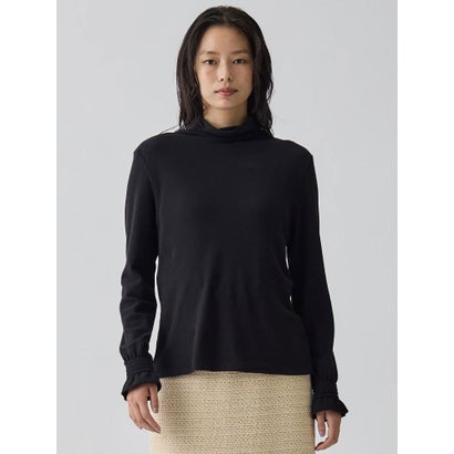 ランバン コレクション LANVIN COLLECTION ミラノリブカットソー （ブラック）｜詳細画像