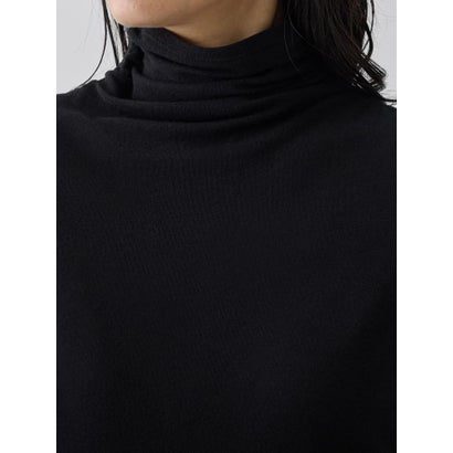 ランバン コレクション LANVIN COLLECTION ミラノリブカットソー （ブラック）｜詳細画像