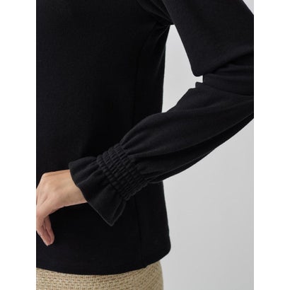 ランバン コレクション LANVIN COLLECTION ミラノリブカットソー （ブラック）｜詳細画像