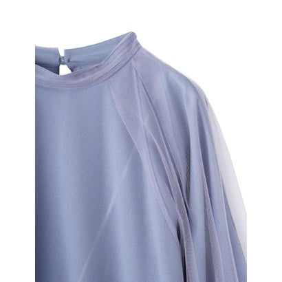 ランバン コレクション LANVIN COLLECTION シアージャージカットソー （オフホワイト）｜詳細画像