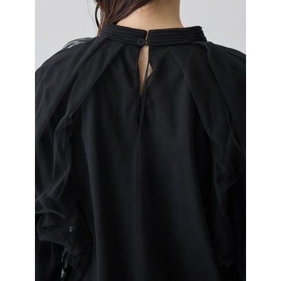 ランバン コレクション LANVIN COLLECTION シアージャージカットソー （オフホワイト）｜詳細画像