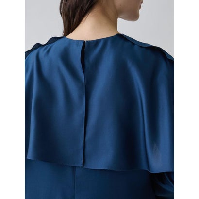 ランバン コレクション LANVIN COLLECTION シルクキュプラワンピース （ピンク）｜詳細画像