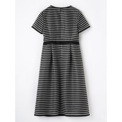ランバン コレクション LANVIN COLLECTION シースルーボーダードレス （オフホワイト）｜詳細画像