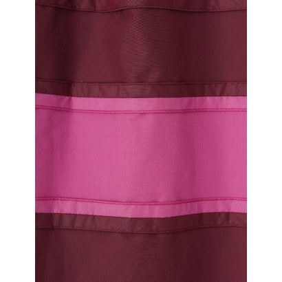 ランバン コレクション LANVIN COLLECTION パウダータッチボーダーデザインスカート （ブラック配色）｜詳細画像