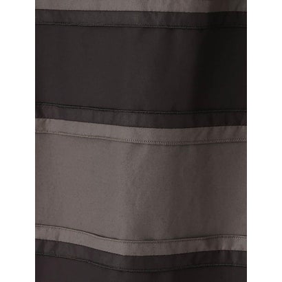 ランバン コレクション LANVIN COLLECTION パウダータッチボーダーデザインスカート （ブラック配色）｜詳細画像