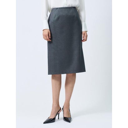 ランバン コレクション LANVIN COLLECTION バック切替えフレア タイトスカート （ネイビー）｜詳細画像