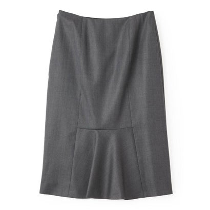 ランバン コレクション LANVIN COLLECTION バック切替えフレア タイトスカート （グレー）｜詳細画像