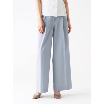 センタープレスワイドパンツ （ベージュ）｜詳細画像