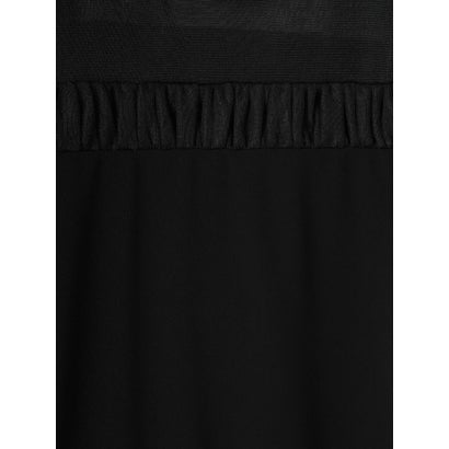 ランバン コレクション LANVIN COLLECTION シアーナイロンカットソー （ブラック）｜詳細画像