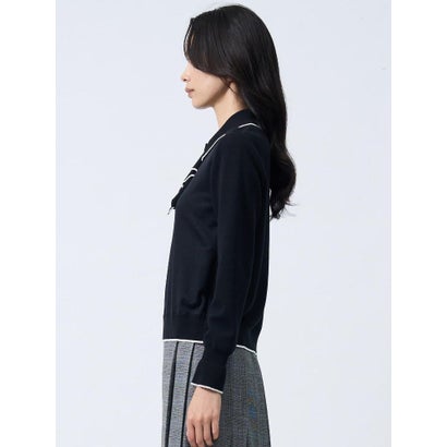 ランバン コレクション LANVIN COLLECTION 新潟五泉(ごせん)製ニットソー （キャメル）｜詳細画像