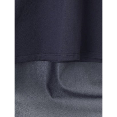 ランバン コレクション LANVIN COLLECTION マントドッキング ブラウス風カットソー （ネイビー）｜詳細画像