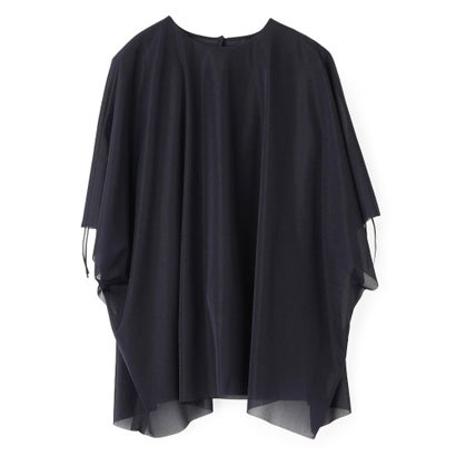 ランバン コレクション LANVIN COLLECTION マントドッキング ブラウス風カットソー （ネイビー）｜詳細画像