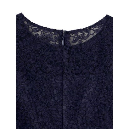 ランバン コレクション LANVIN COLLECTION レースチュール切替えワンピース （ベージュ）｜詳細画像