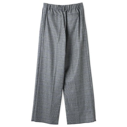 ランバン コレクション LANVIN COLLECTION INTESAグレンチェック センタープレスパンツ （レッド系その他）｜詳細画像