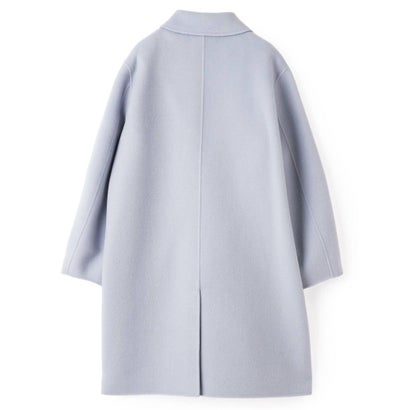 ランバン コレクション LANVIN COLLECTION ウールカシミヤ ハンドステッチステンカラーコート （ベージュ）｜詳細画像