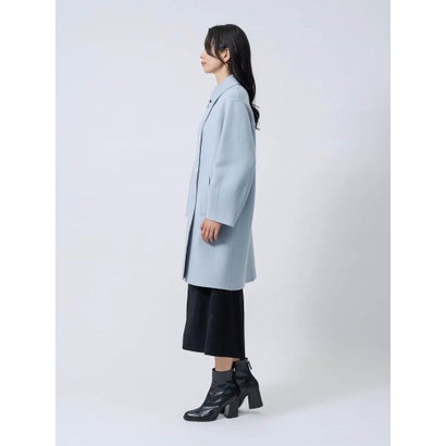 ランバン コレクション LANVIN COLLECTION ウールカシミヤ ハンドステッチステンカラーコート （ベージュ）｜詳細画像