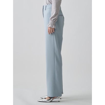 ランバン コレクション LANVIN COLLECTION ストレッチストレートパンツ （ライトグリーン）｜詳細画像
