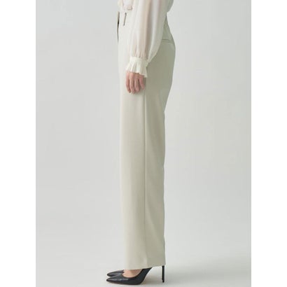 ランバン コレクション LANVIN COLLECTION ストレッチストレートパンツ （ライトグリーン）｜詳細画像