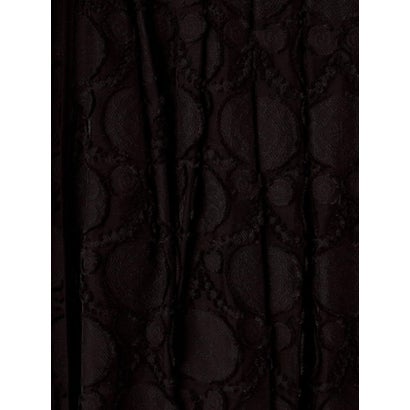 ランバン コレクション LANVIN COLLECTION ウォールカットジャカード・ボックスタックスカート （ブラック）｜詳細画像