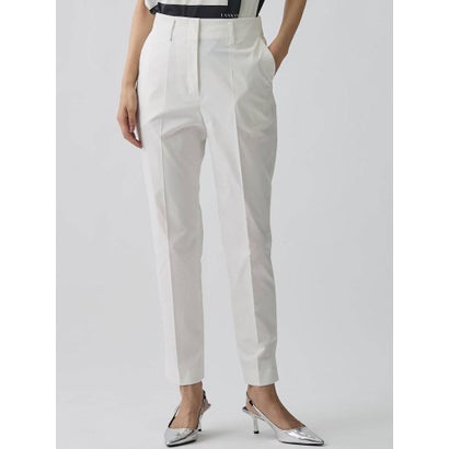 ランバン コレクション LANVIN COLLECTION センターラインパンツ （ホワイト）｜詳細画像