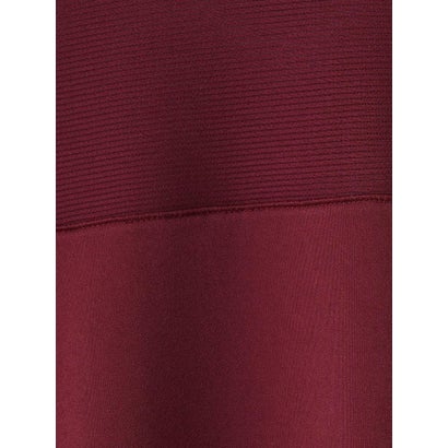 ランバン コレクション LANVIN COLLECTION 異素材コンビ・リブ使いトップス （ブラック）｜詳細画像