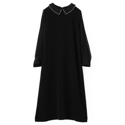 ランバン コレクション LANVIN COLLECTION パール刺繍ワンピース （ブラック）｜詳細画像
