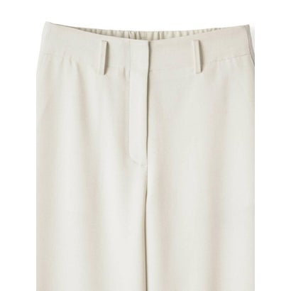 ランバン コレクション LANVIN COLLECTION フレックスウールサキソニーストレッチストレートパンツ （ブラック）｜詳細画像