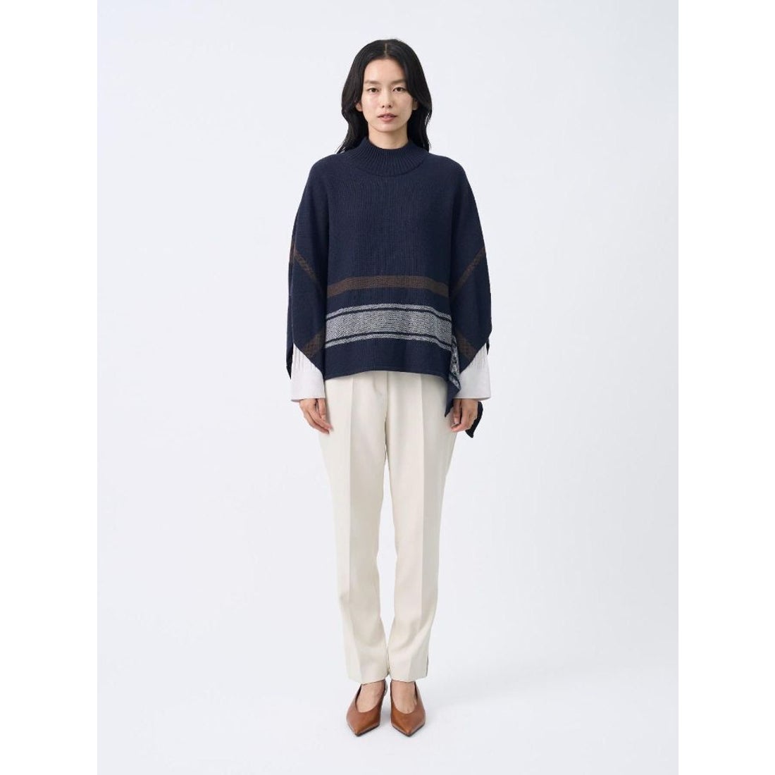 ランバン コレクション LANVIN COLLECTION フレックスウールサキソニー