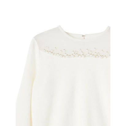 ランバン コレクション LANVIN COLLECTION アンゴラ混ニット （ライトイエロー）｜詳細画像
