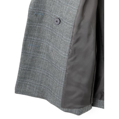 ランバン コレクション LANVIN COLLECTION INTESAグレンチェック ダブルボタンジャケット （レッド系その他）｜詳細画像