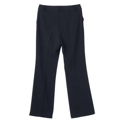 ピンタック&プレス・立体テーパードパンツ （ネイビー）｜詳細画像