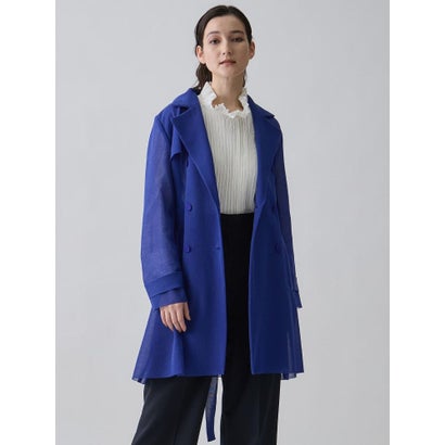 ランバン コレクション LANVIN COLLECTION ミラノリブニットコート （ブラック）｜詳細画像