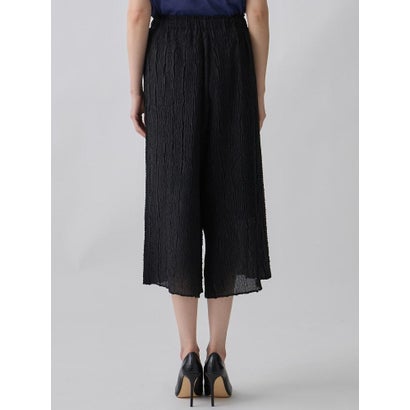 ランバン コレクション LANVIN COLLECTION プリーツワイドパンツ （キャメル）｜詳細画像