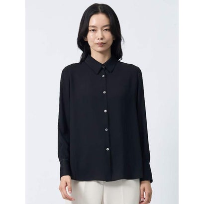 ランバン コレクション LANVIN COLLECTION シアーツイル アレンジタイブラウス （ホワイト）｜詳細画像