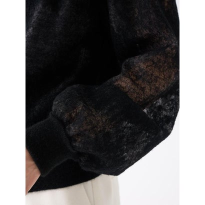 ランバン コレクション LANVIN COLLECTION ウールジャカード先染カーディガン （オフホワイト）｜詳細画像
