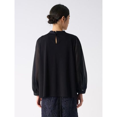 ランバン コレクション LANVIN COLLECTION スリットスリーブカットソー （ネイビー）｜詳細画像