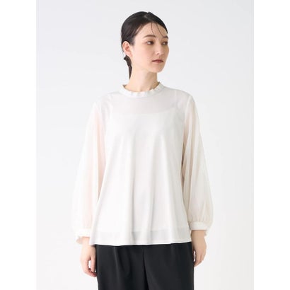 ランバン コレクション LANVIN COLLECTION スリットスリーブカットソー （ネイビー）｜詳細画像