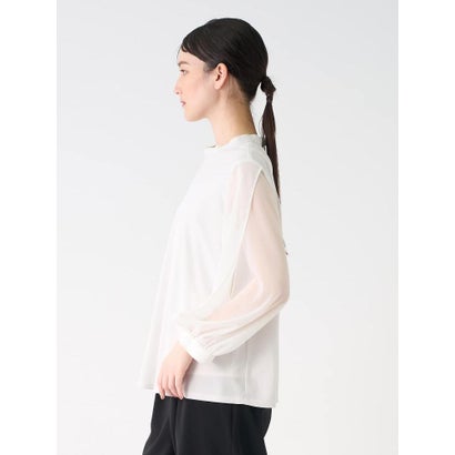 ランバン コレクション LANVIN COLLECTION スリットスリーブカットソー （ネイビー）｜詳細画像