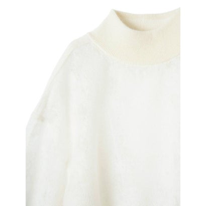 ランバン コレクション LANVIN COLLECTION ウールジャカード先染カットソー （ダークオレンジ）｜詳細画像