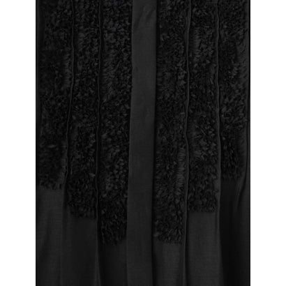 ランバン コレクション LANVIN COLLECTION シルクコットンシアー・ピンキングモチーフワンピース （ブルー）｜詳細画像