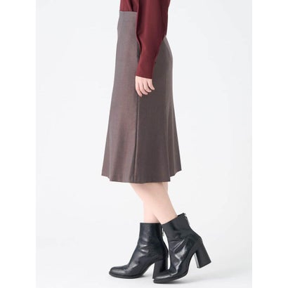 ランバン コレクション LANVIN COLLECTION シルクウール マーメイドライン ストレッチスカート （ベージュ）｜詳細画像